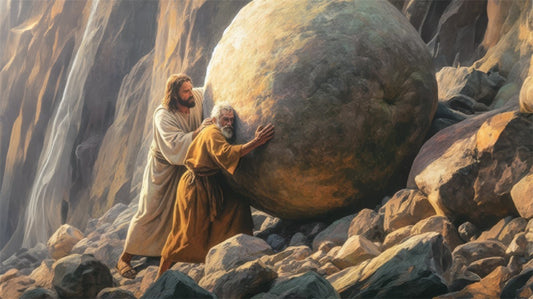 Redemption's Ascent Large Wall Art Gallery Wrap