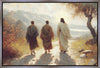 Jesus Went With Them Gallery Wrap