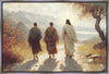 Jesus Went With Them Gallery Wrap