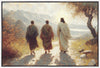 Jesus Went With Them Gallery Wrap