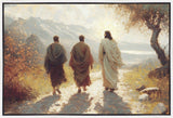 Jesus Went With Them Gallery Wrap