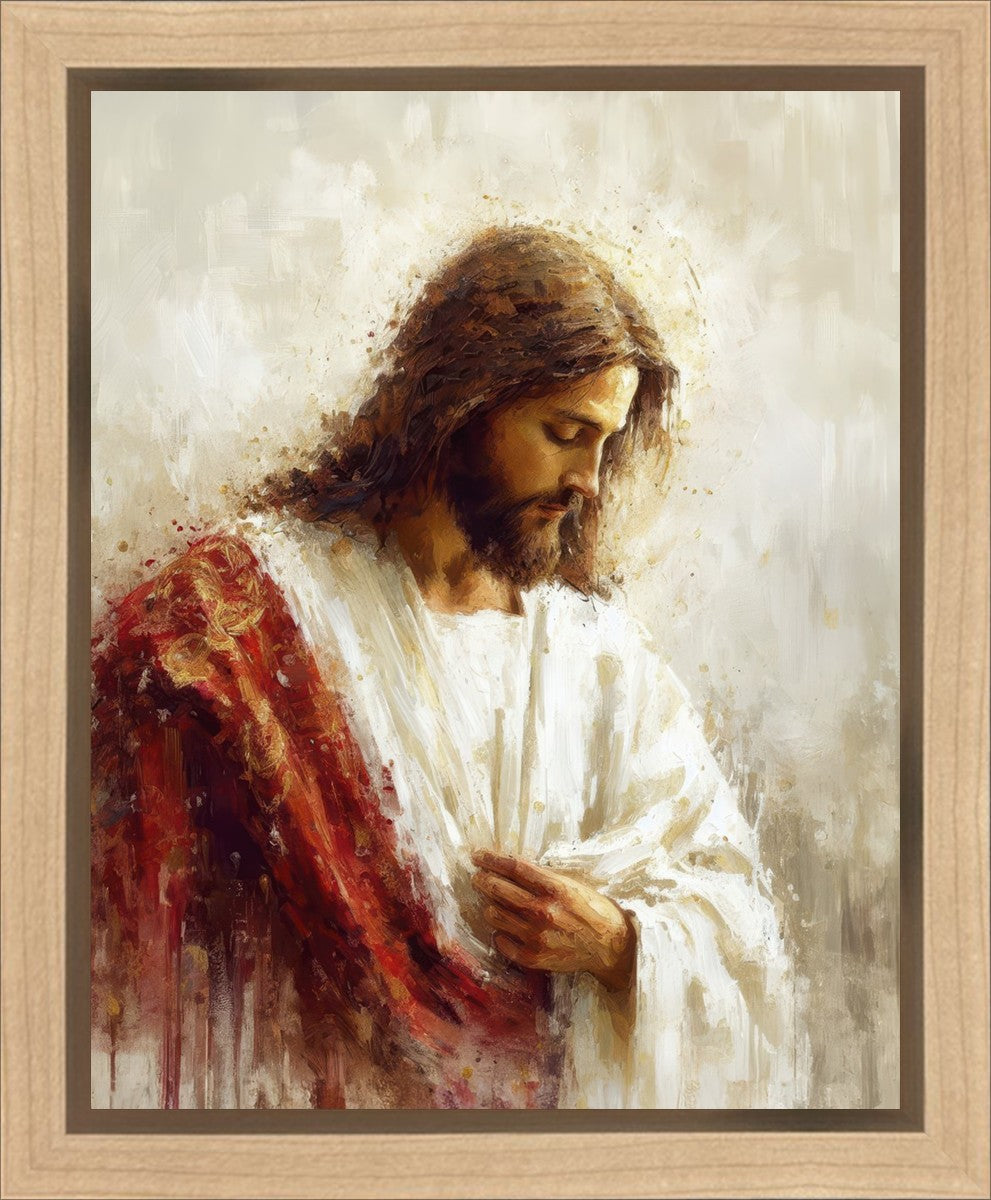 Christ in Red Robes Gallery Wrap