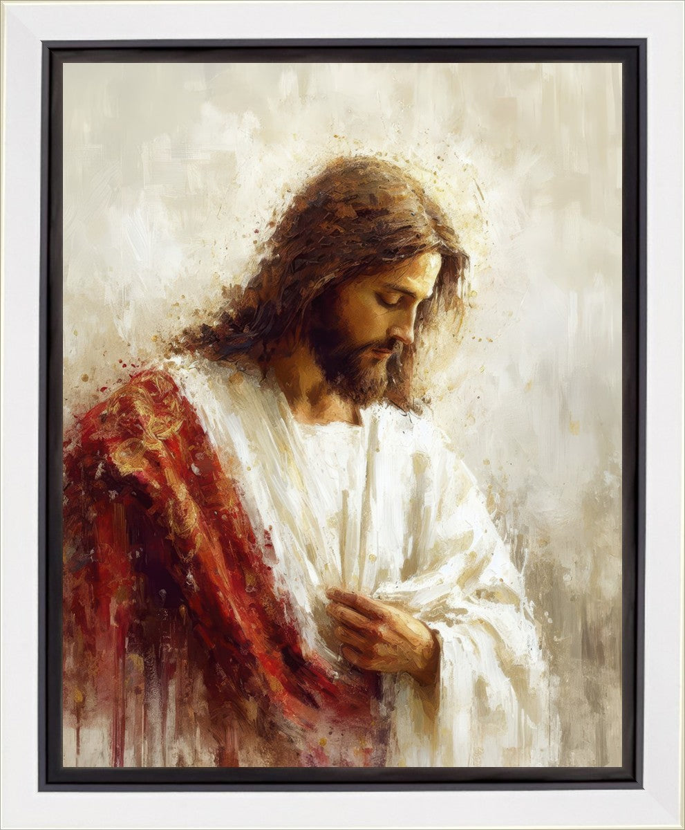Christ in Red Robes Gallery Wrap