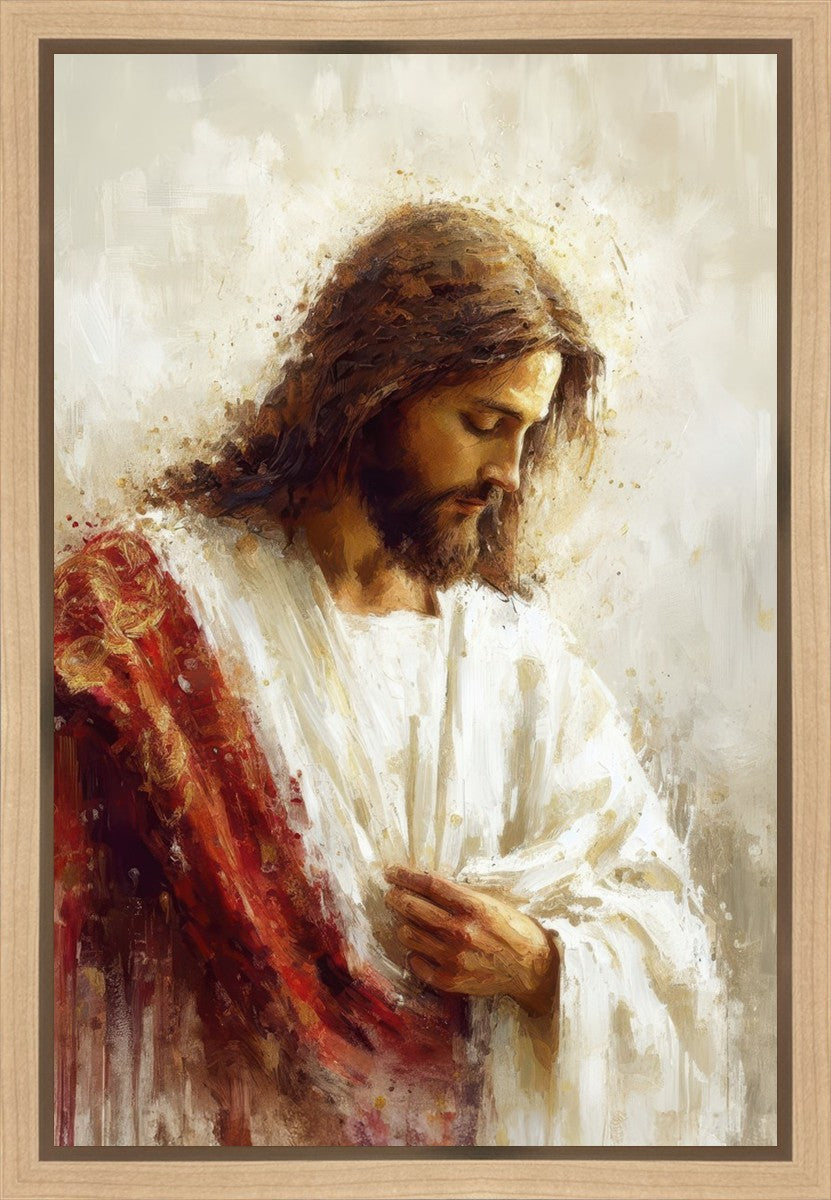 Christ in Red Robes Gallery Wrap