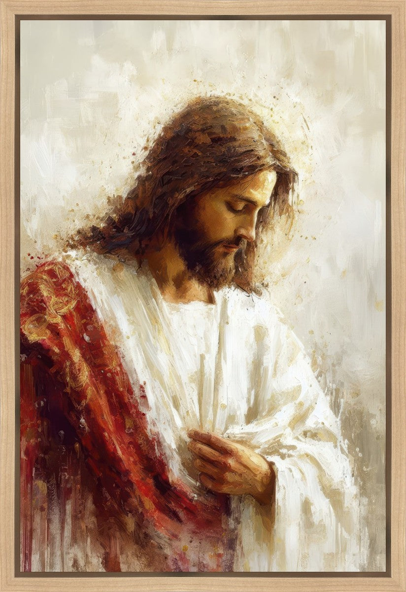 Christ in Red Robes Gallery Wrap