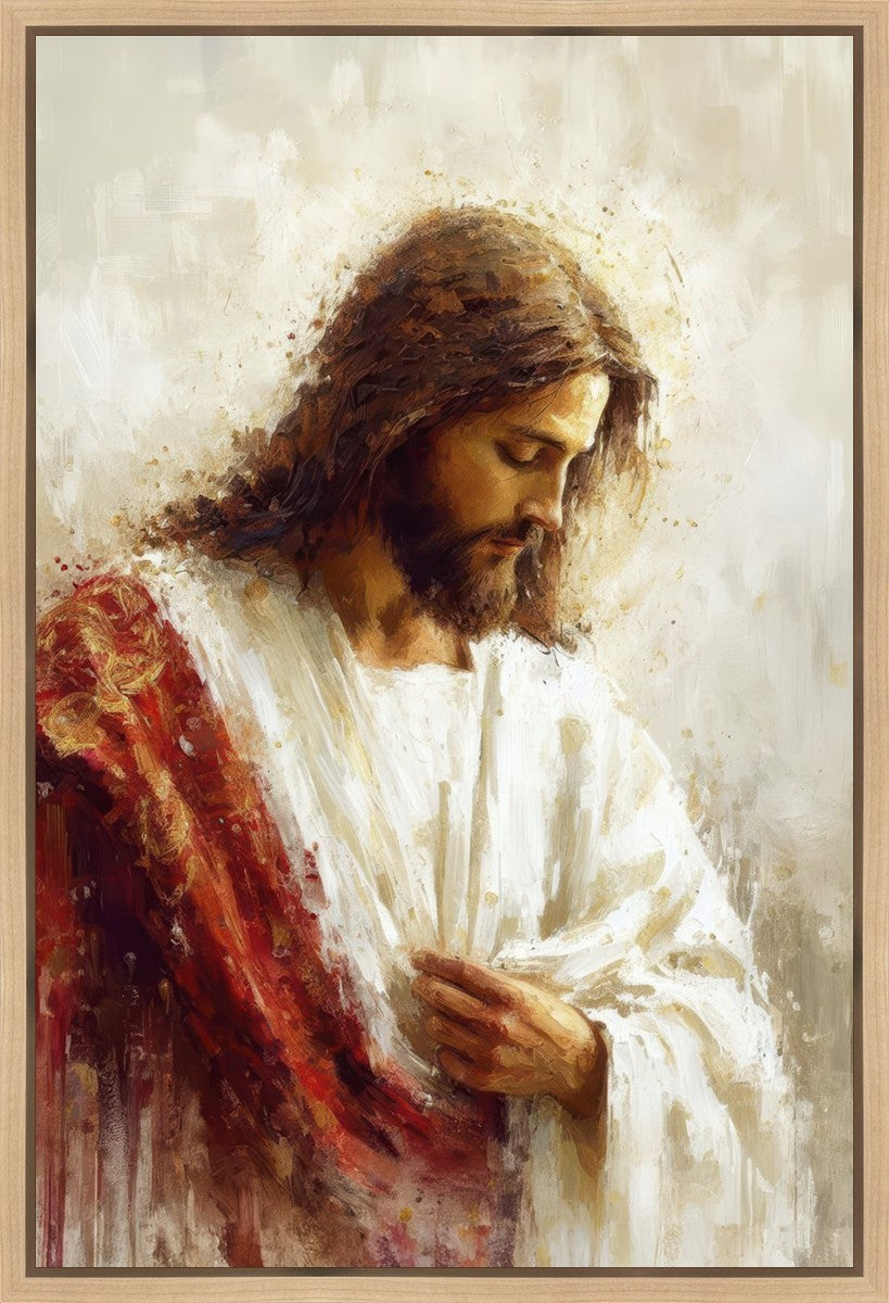 Christ in Red Robes Gallery Wrap
