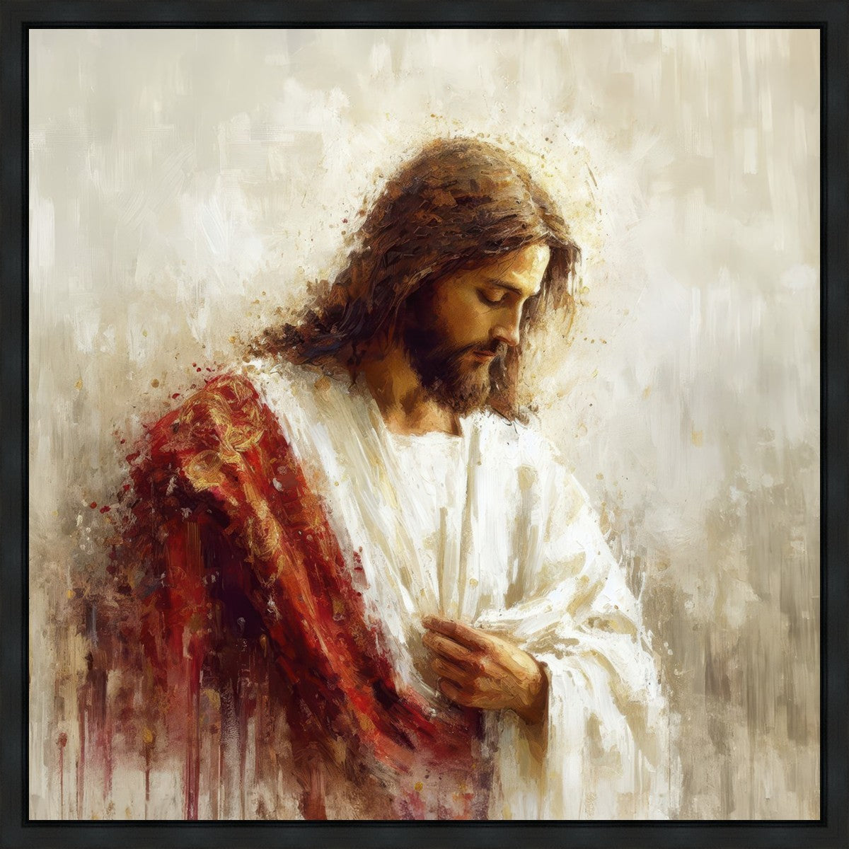 Christ in Red Robes Gallery Wrap