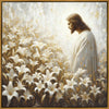 Consider The Lilies Large Wall Art Gallery Wrap