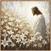 Consider The Lilies Large Wall Art Gallery Wrap