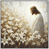Consider The Lilies Large Wall Art Gallery Wrap