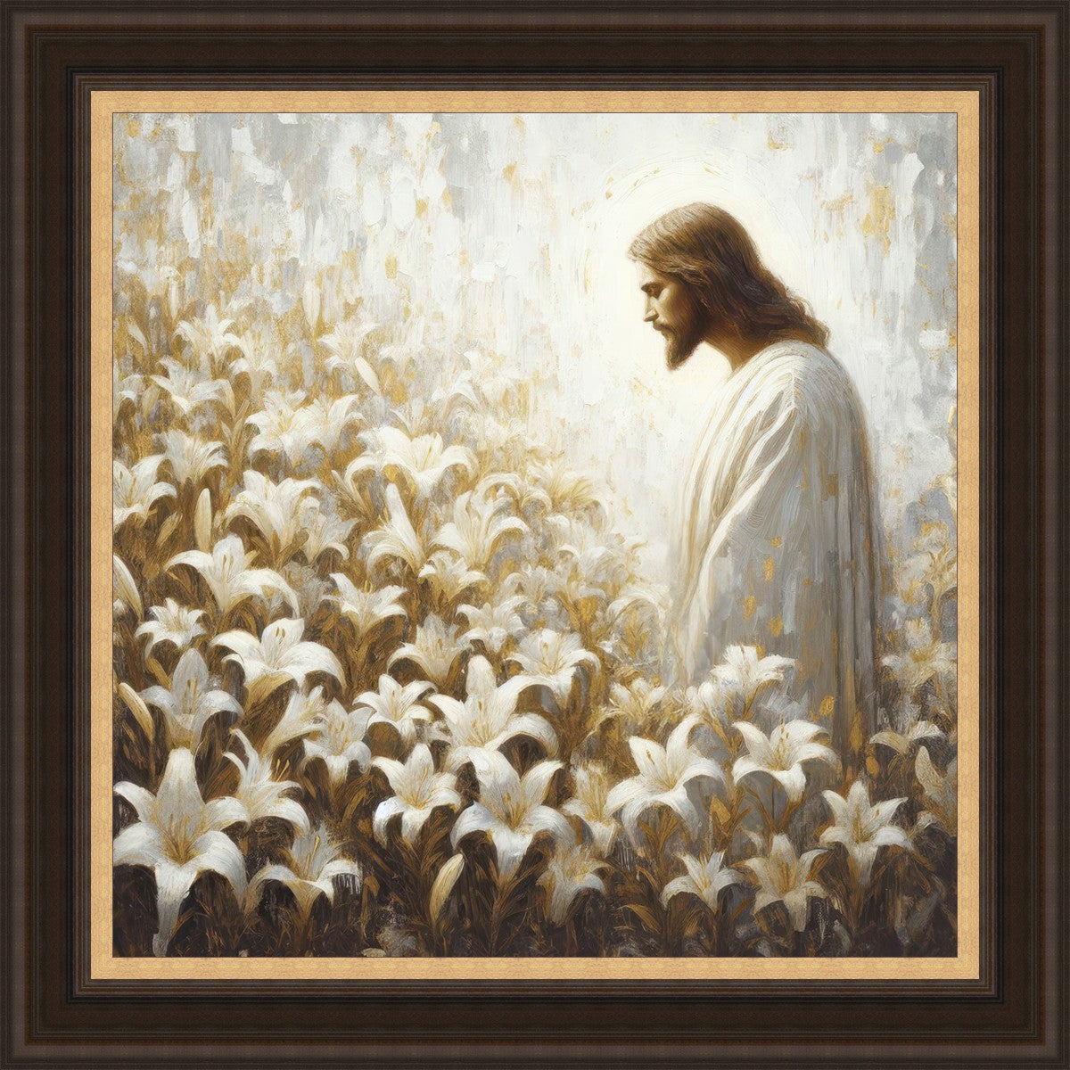 Consider The Lilies Large Wall Art
