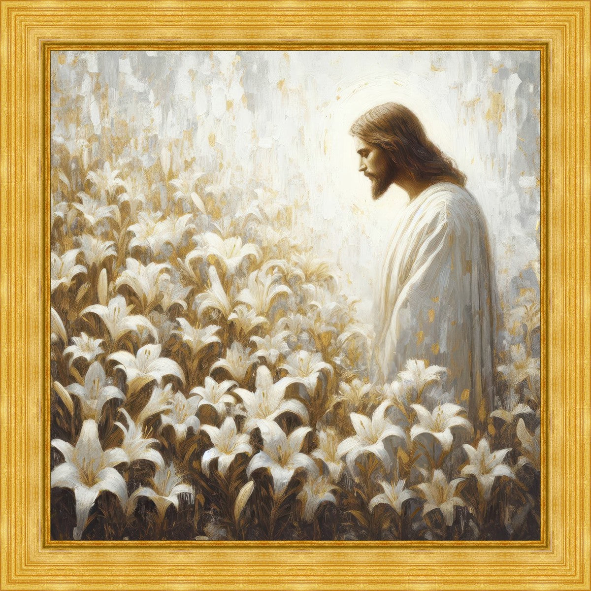 Consider The Lilies Large Wall Art