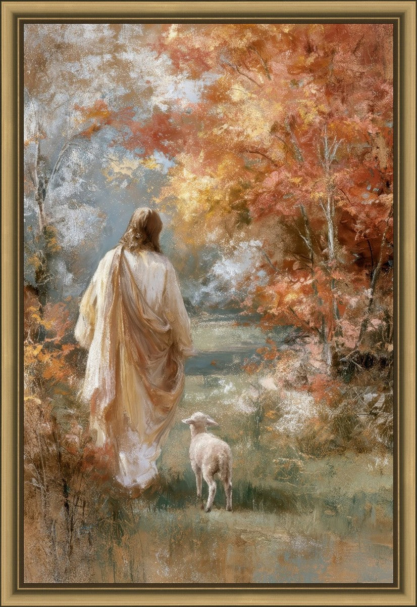 He Walks Beside Me