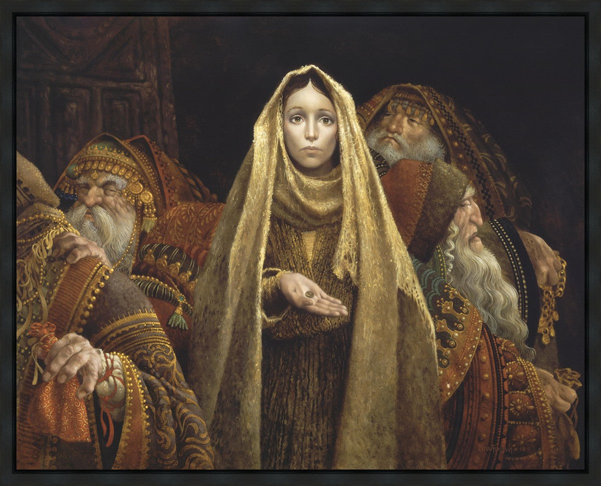 The Widow's Mite Limited Edition Canvas Gallery Wrap