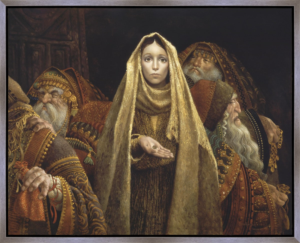 The Widow's Mite Limited Edition Canvas Gallery Wrap