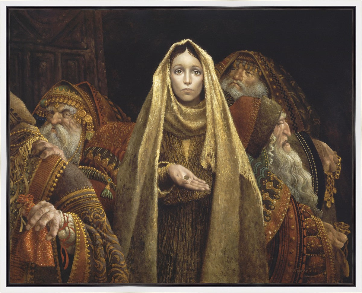 The Widow's Mite Limited Edition Canvas Gallery Wrap