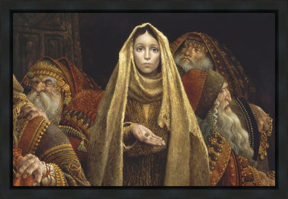 The Widow's Mite Unlimited Canvas