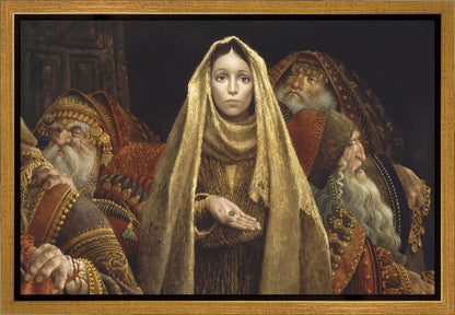 The Widow's Mite Unlimited Canvas