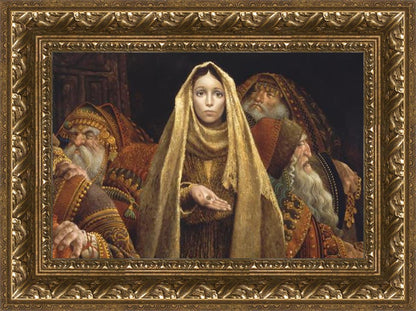 The Widow's Mite Unlimited Canvas