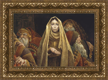 The Widow's Mite Unlimited Canvas