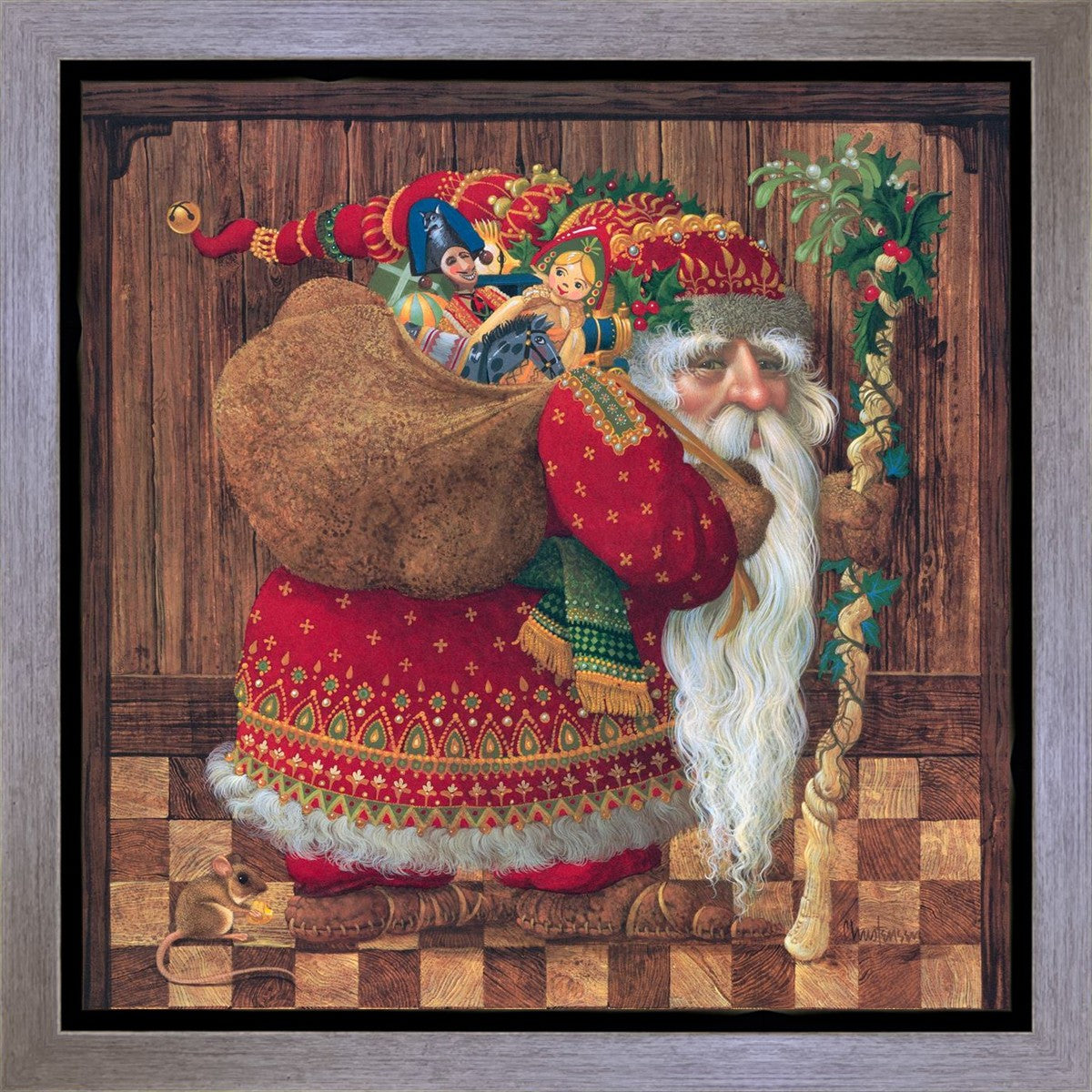 Olde World Santa Gallery Wrap