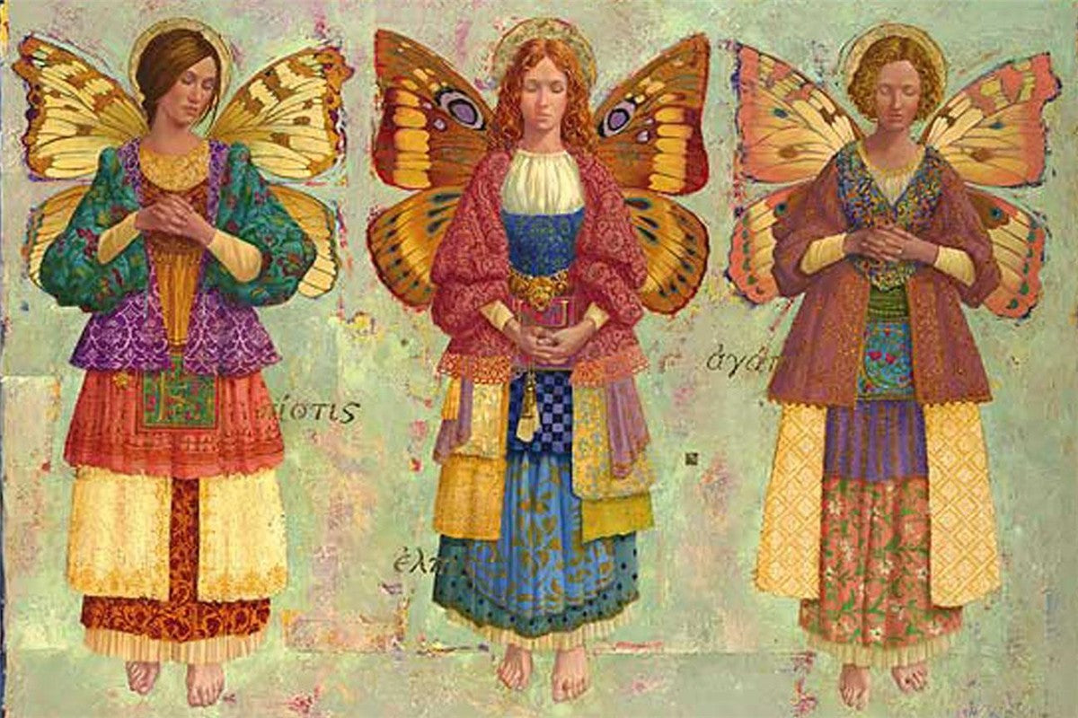 Faith, Hope and Charity Gallery Wrap