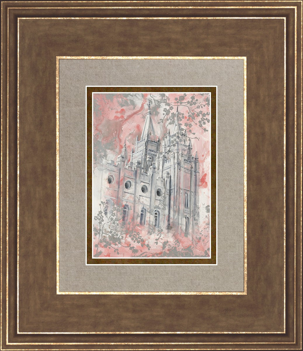 SLC Temple Spring Blossoms