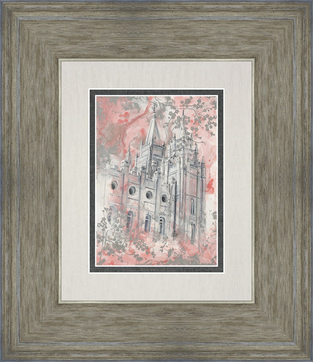 SLC Temple Spring Blossoms