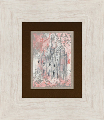 SLC Temple Spring Blossoms