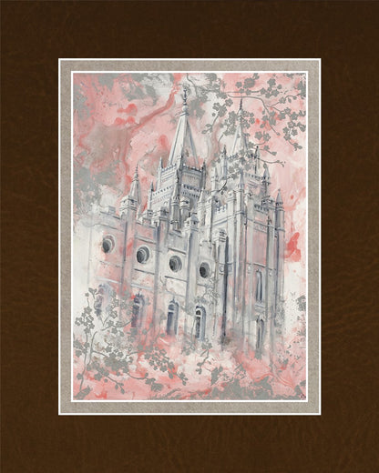 SLC Temple Spring Blossoms