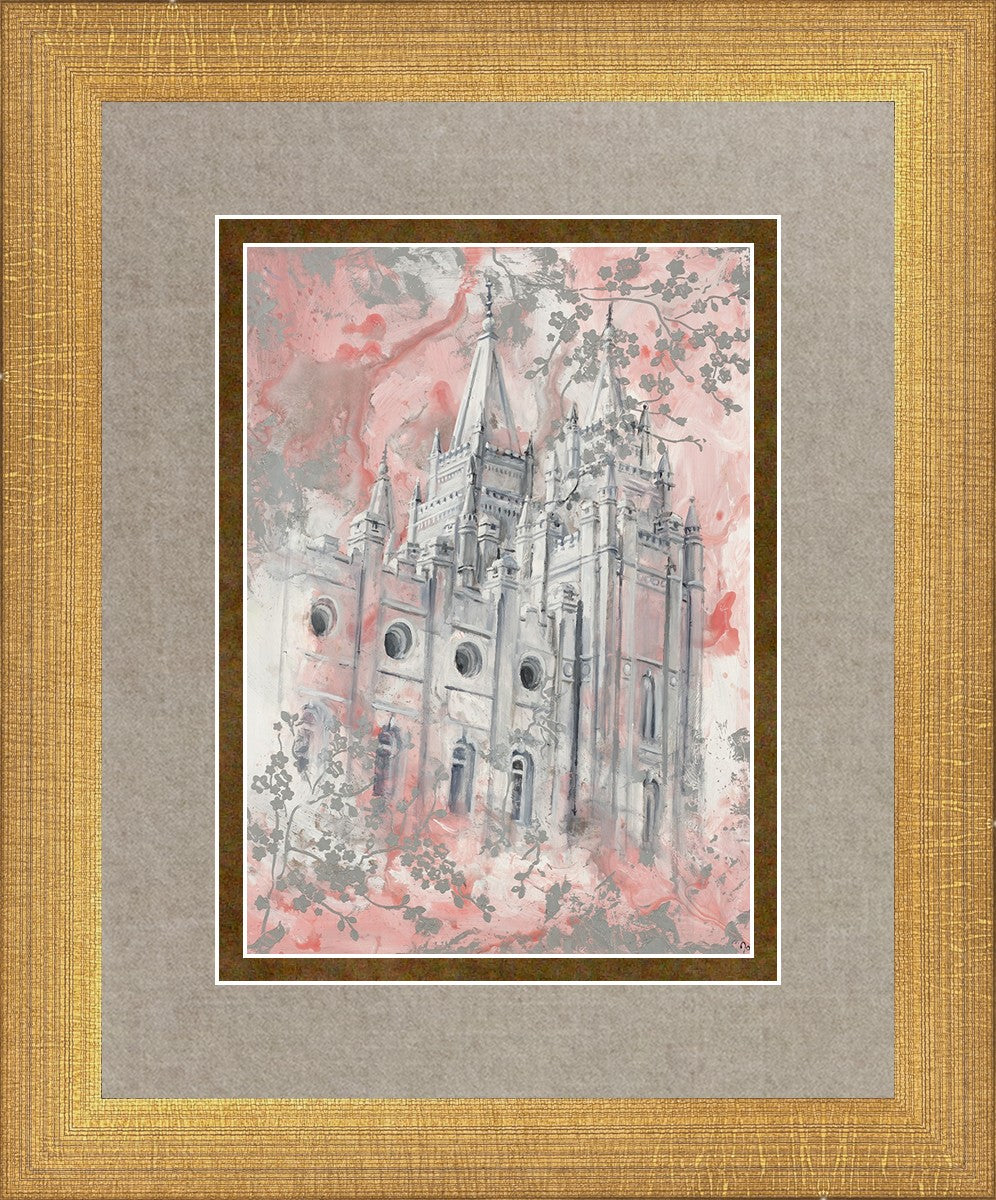 SLC Temple Spring Blossoms