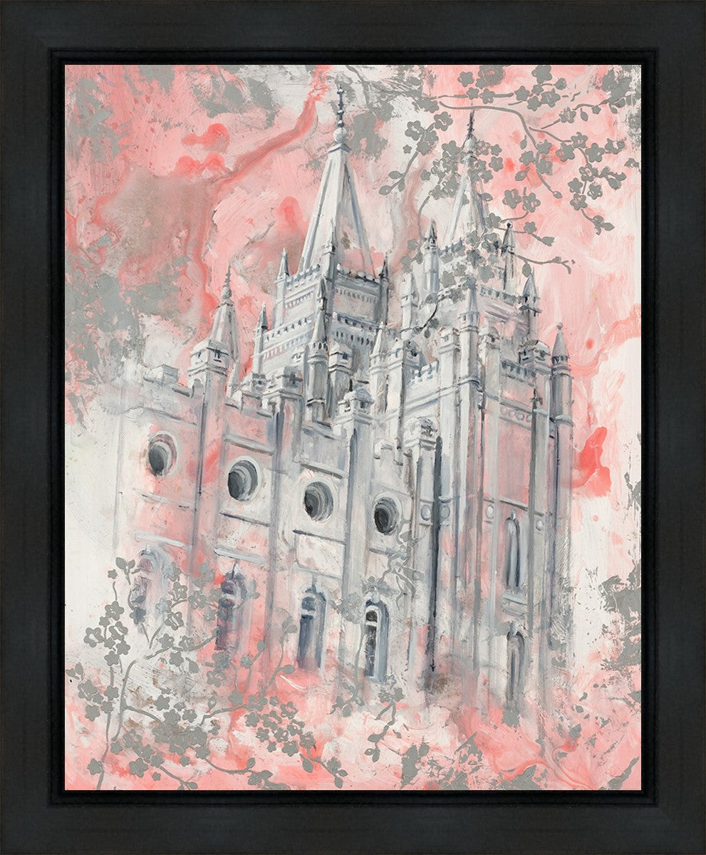 SLC Temple Spring Blossoms