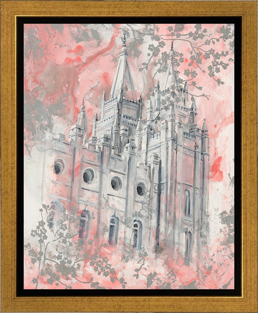 SLC Temple Spring Blossoms