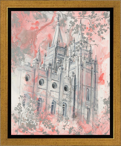 SLC Temple Spring Blossoms