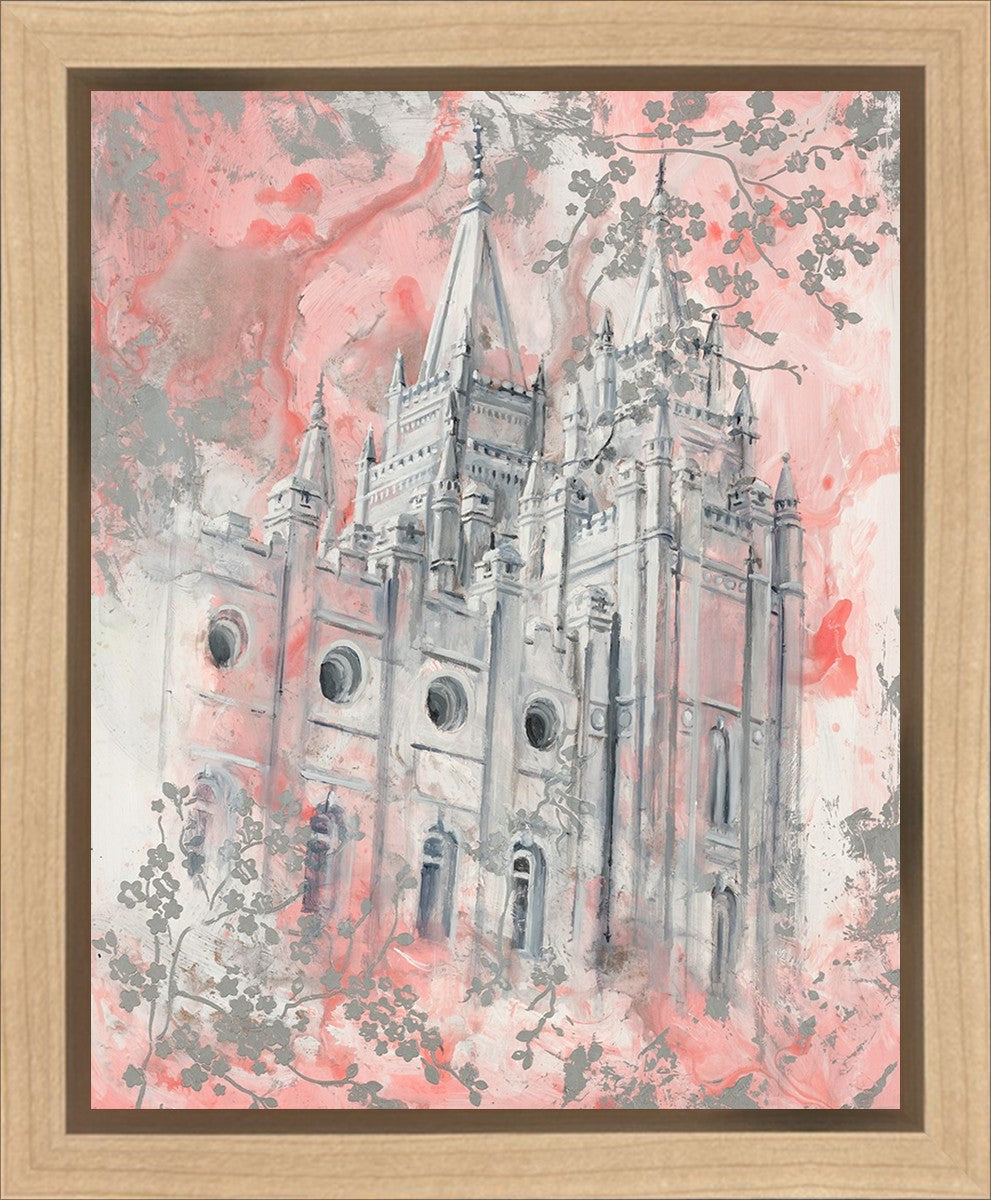 SLC Temple Spring Blossoms