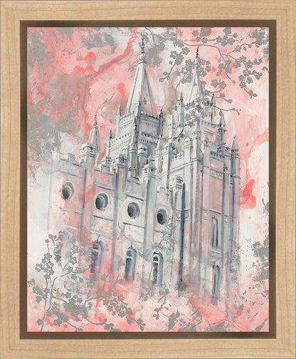 SLC Temple Spring Blossoms