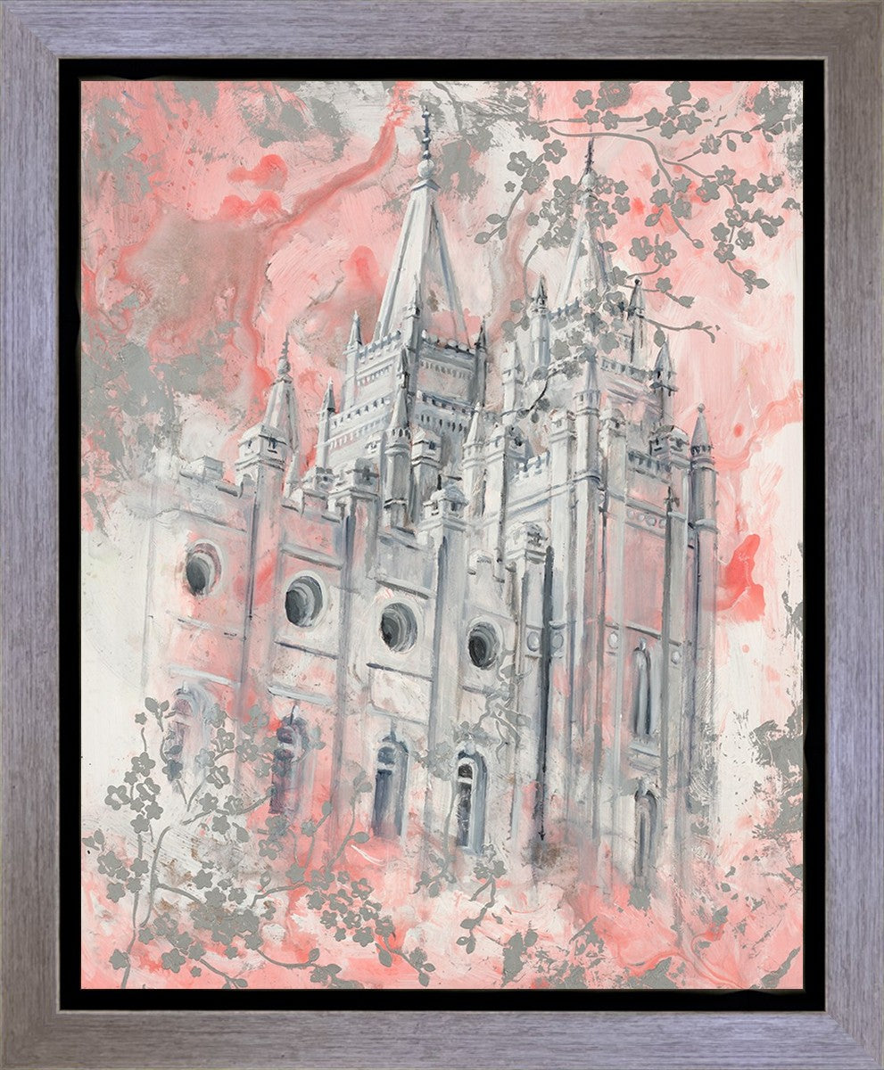 SLC Temple Spring Blossoms