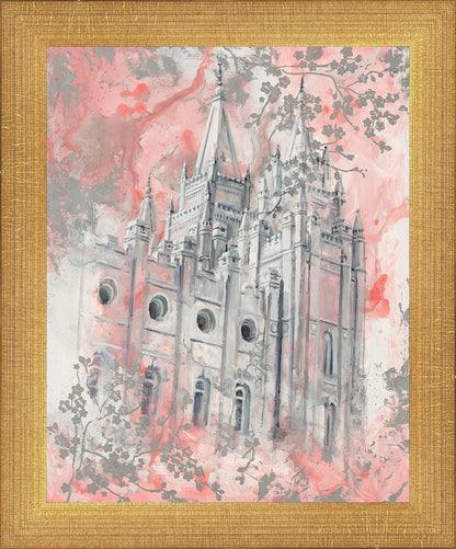 SLC Temple Spring Blossoms