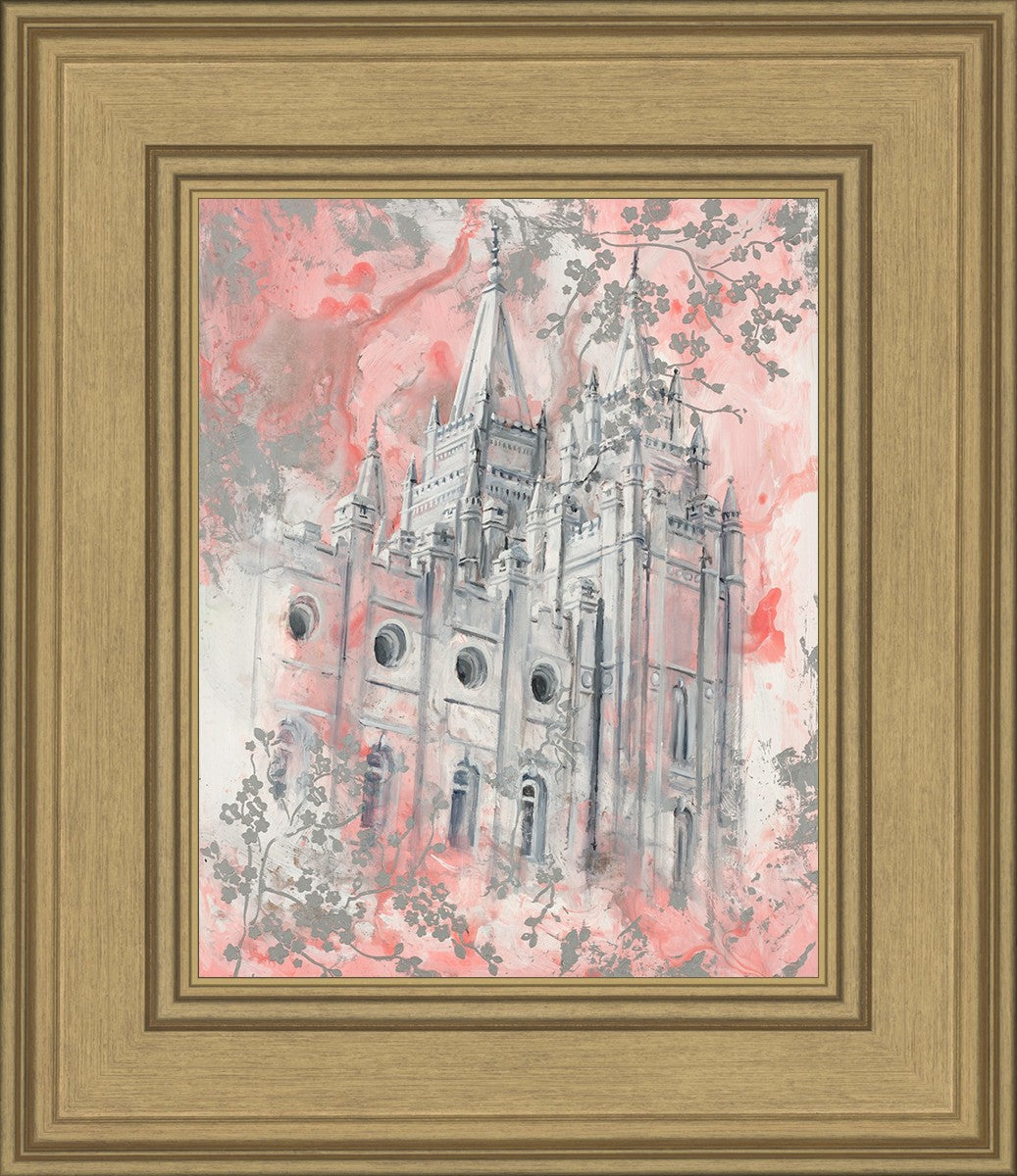 SLC Temple Spring Blossoms