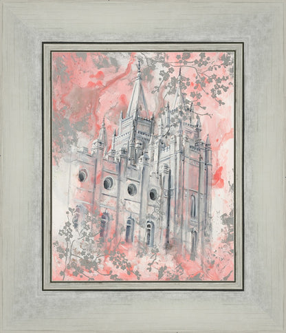 SLC Temple Spring Blossoms