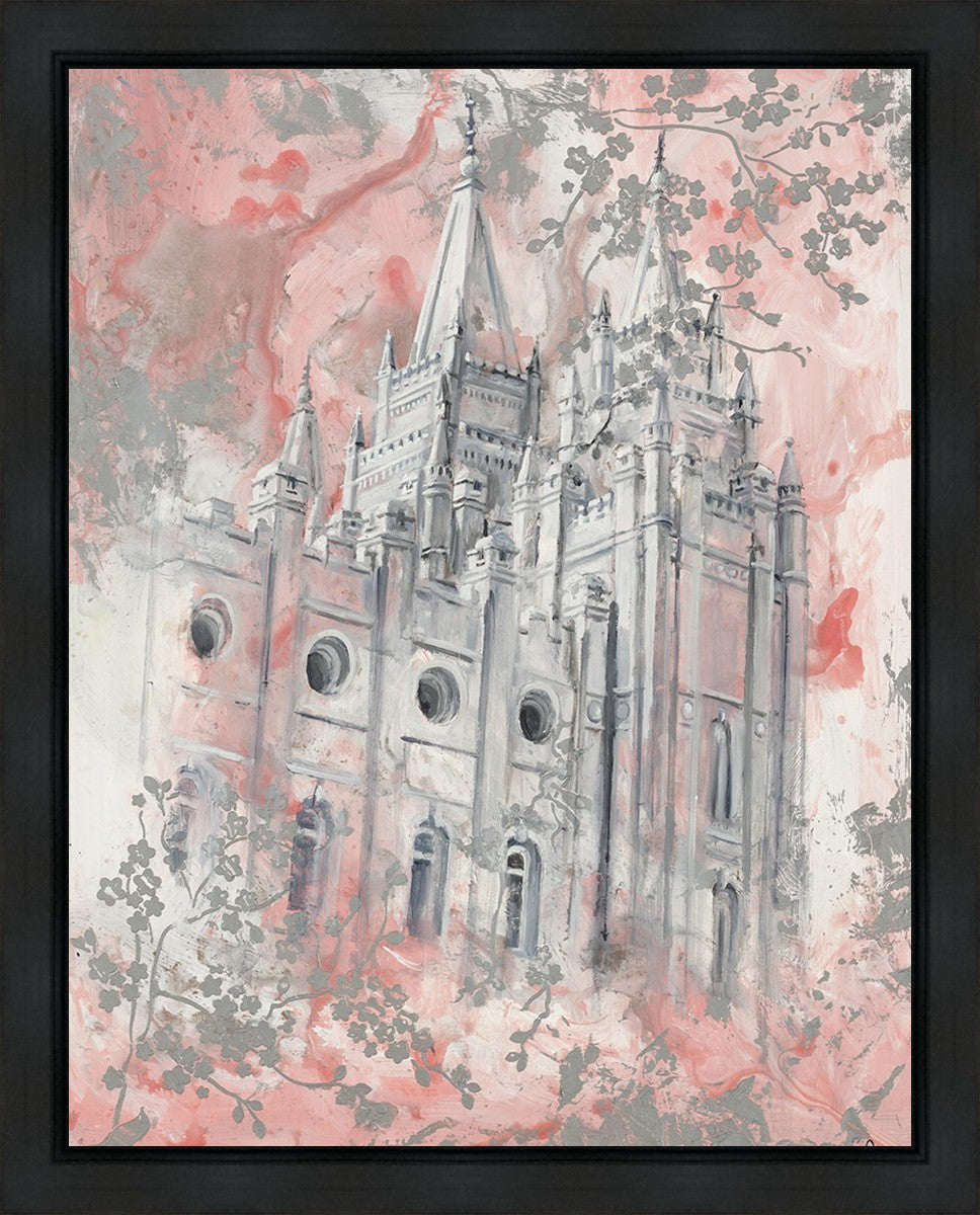 SLC Temple Spring Blossoms