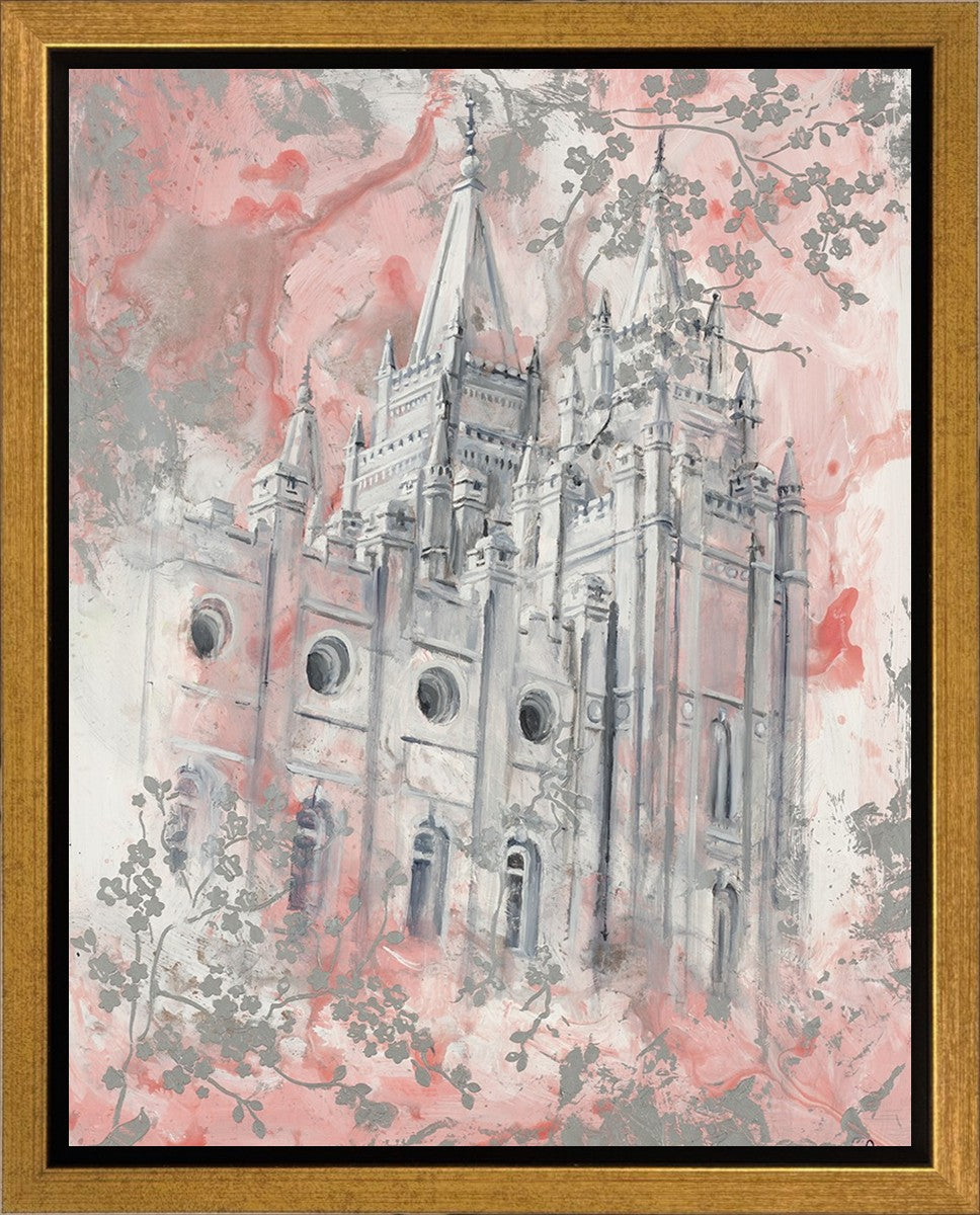 SLC Temple Spring Blossoms