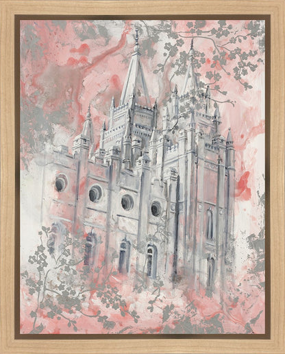 SLC Temple Spring Blossoms