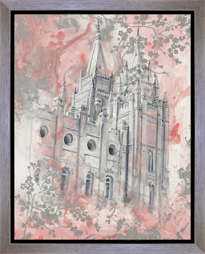 SLC Temple Spring Blossoms