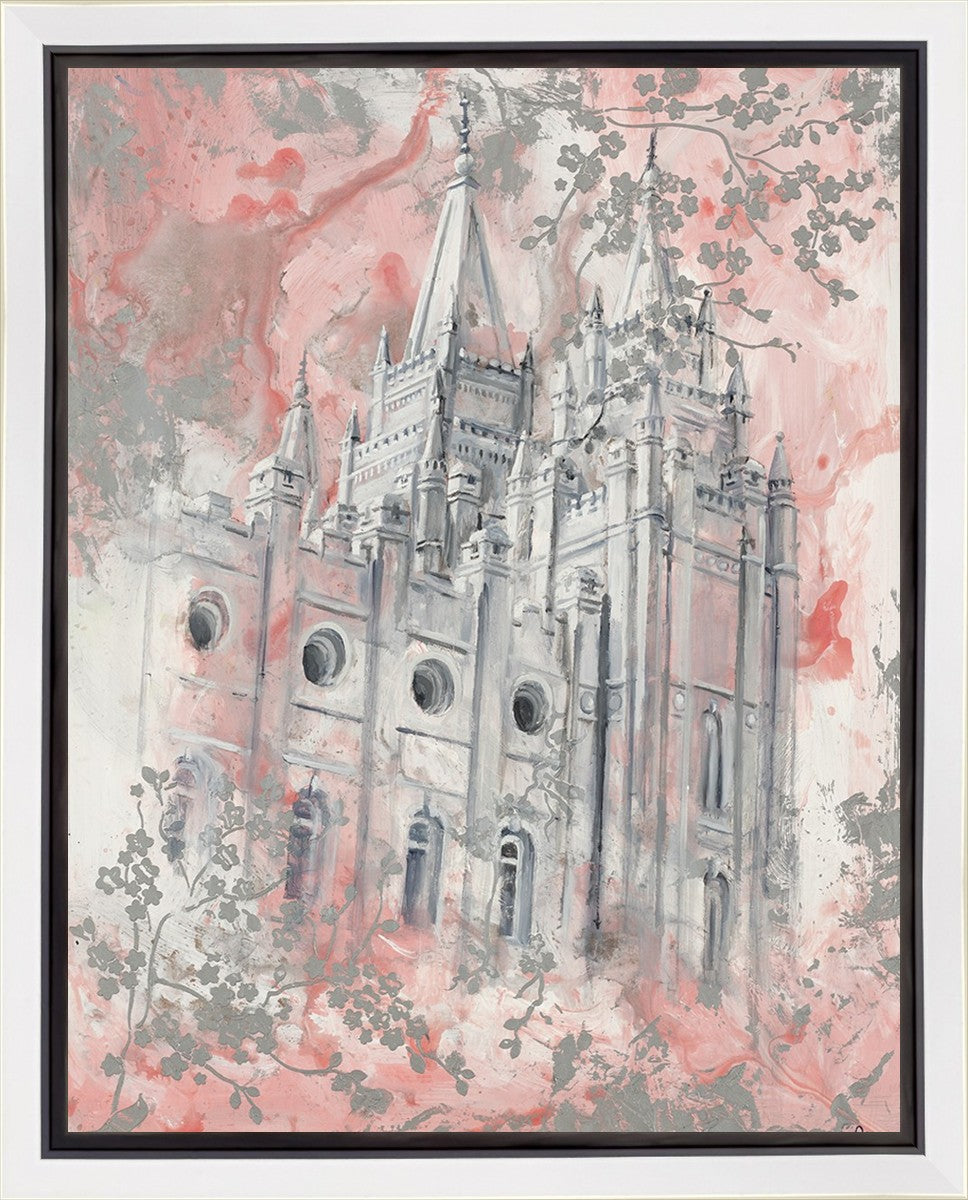 SLC Temple Spring Blossoms