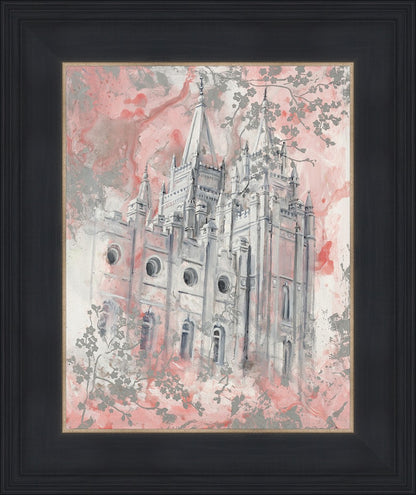 SLC Temple Spring Blossoms