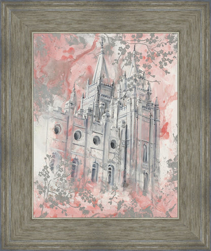 SLC Temple Spring Blossoms