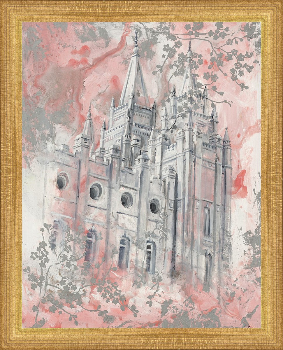 SLC Temple Spring Blossoms