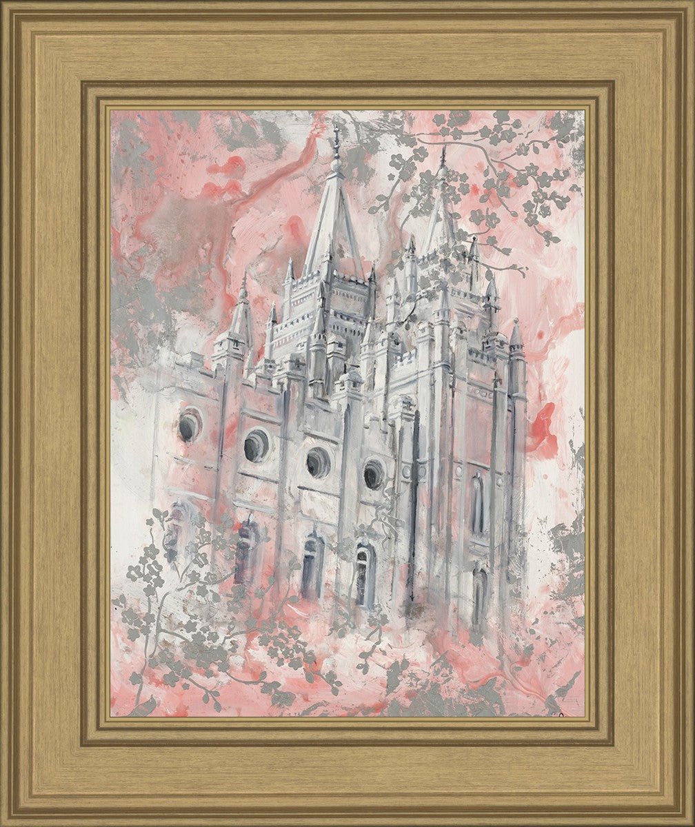 SLC Temple Spring Blossoms