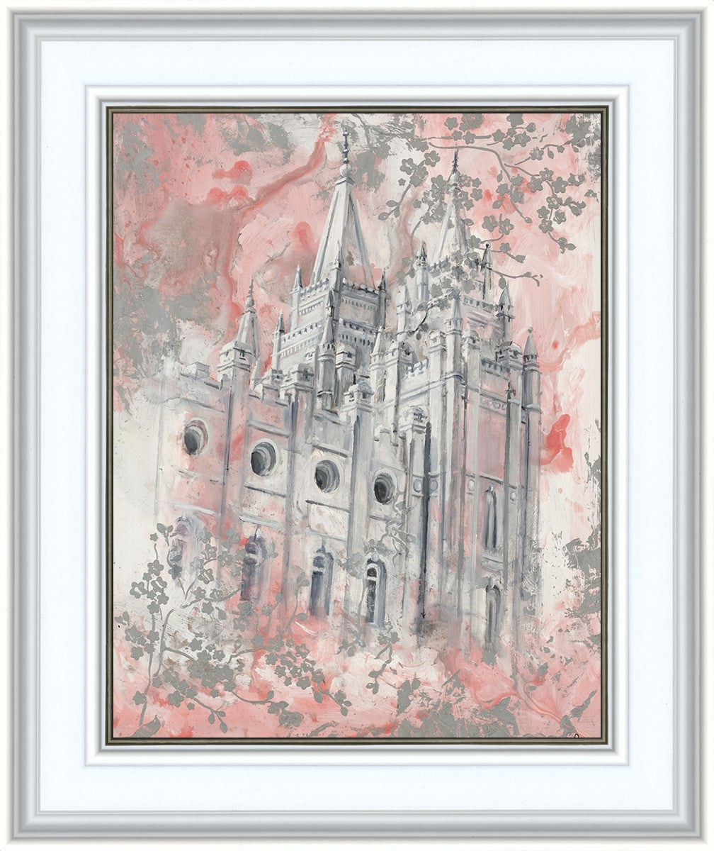 SLC Temple Spring Blossoms